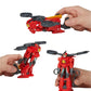 Transformers EarthSpark 1-Step Smash Changers Terran Twitch 4-Inch Action Figure, Robot Toys for Boys and Girls 6 and Up