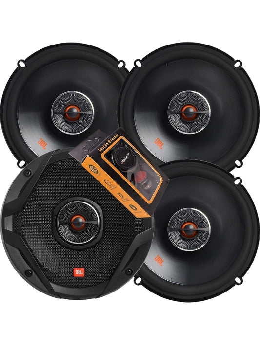 2 Pairs of JBL Club Series 6-1/2 Inches Coaxial Car Audio Loudspeaker - New
