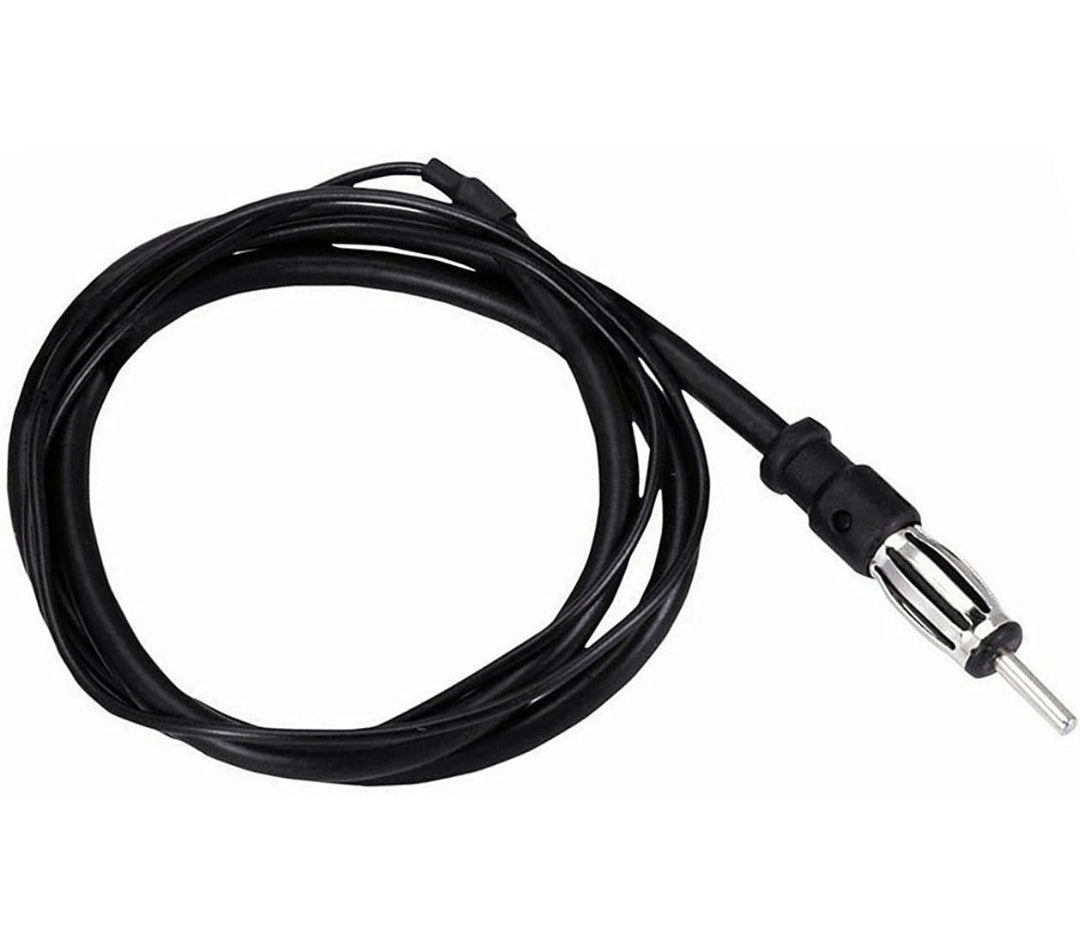JVC Dubbel DIN in-dash 6.8" Raakskerm Bluetooth USB Digitale Multimedia Motorradio-ontvanger, 4X 6x8 300 Watt Maksimum Krag 2-rigting Motorklankluidsprekers, 22" Antenna, 16 Gauge 50 voet Luidsprekerkabel