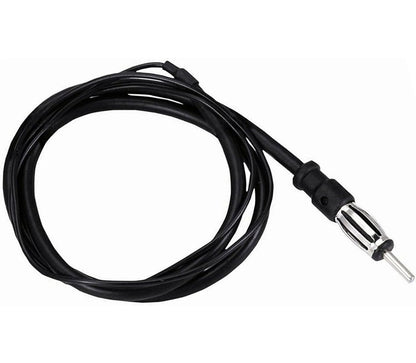 JVC Dubbel DIN in-dash 6.8" Raakskerm Bluetooth USB Digitale Multimedia Motorradio-ontvanger, 4X 6x8 300 Watt Maksimum Krag 2-rigting Motorklankluidsprekers, 22" Antenna, 16 Gauge 50 voet Luidsprekerkabel