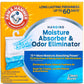 Arm & Hammer Hanging Moisture Absorber and Odor Eliminator, 16.1 oz., 6 Pack, Clean Burst, Moisture Absorbers for Closet and Small Rooms, Long-Lasting Freshness