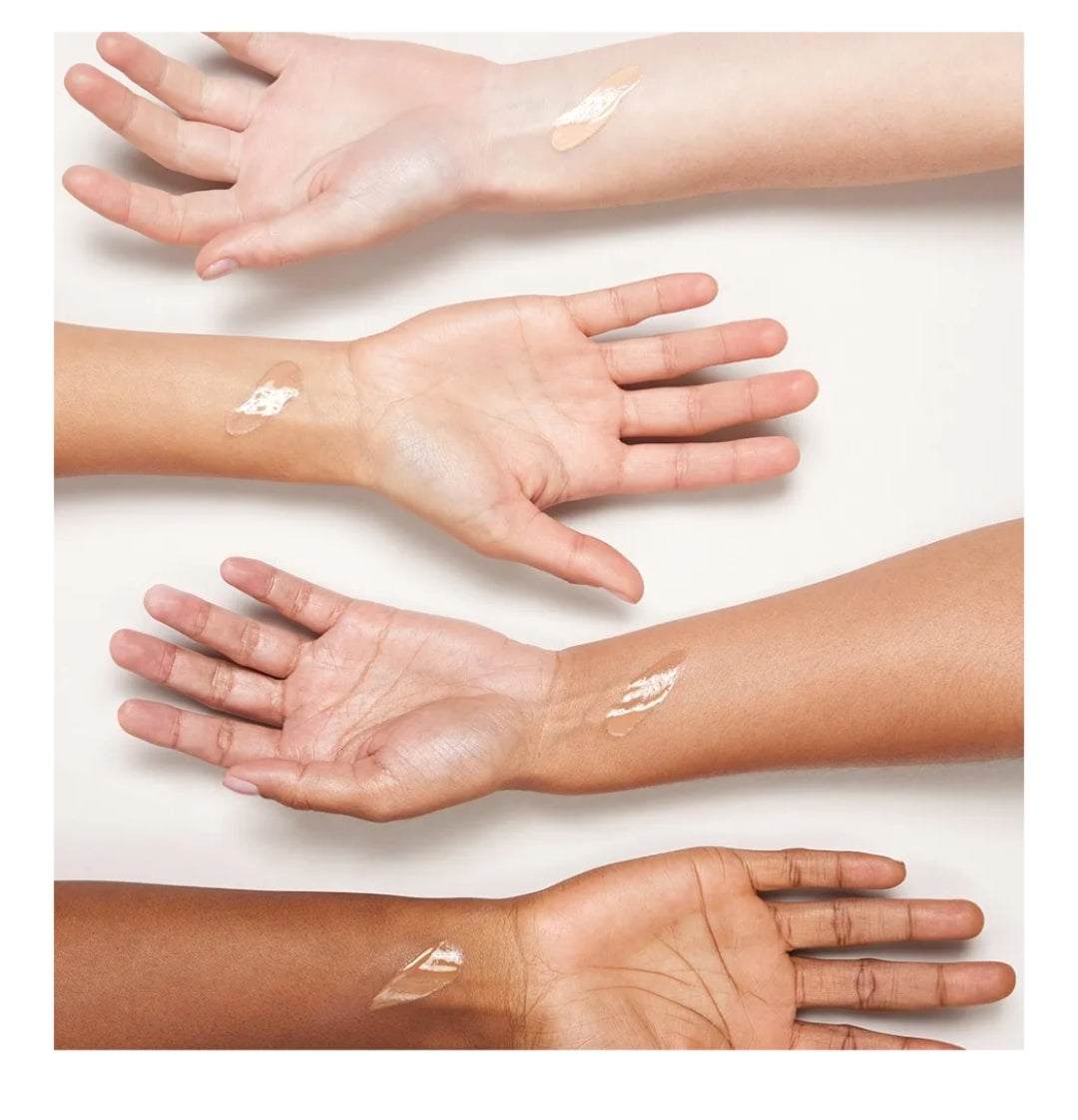 Neutrogena Purescreen+ Getinte Sonskerm vir Gesig met SPF 30 m/ Sinksoksied en Vitamien E, Waterbestand Lig- (1.1 fl oz)
