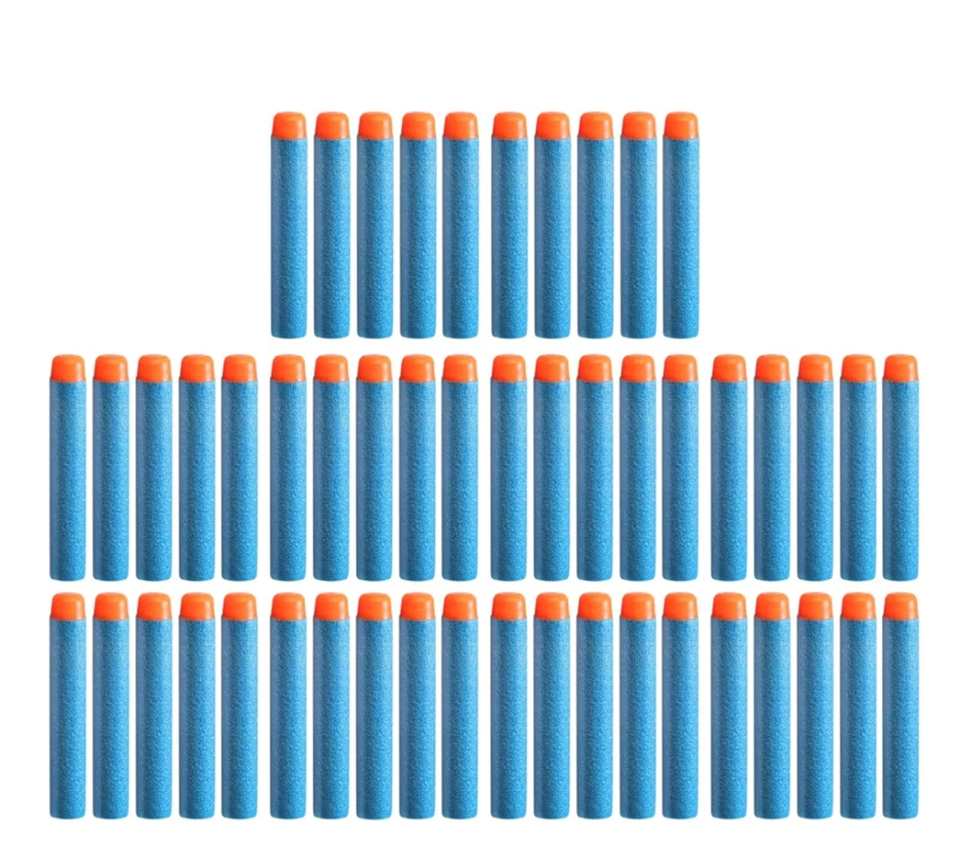 Nerf Elite 2.0 50-Dart Refill Pack, 50 Foam Darts Compatible with All Official Blasters That Use Elite Darts (Pack of 2)