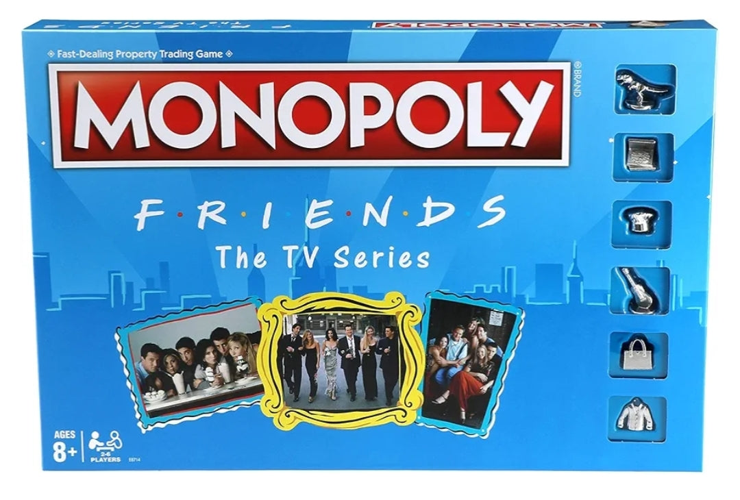 Monopoly Hasbro Gaming Friends The TV Series Edition Board Game for Ages 8 and Up