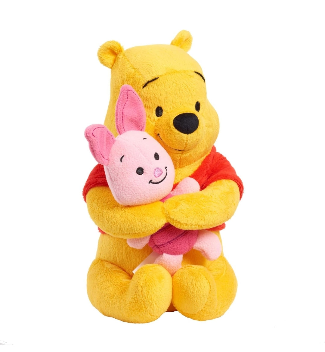 Disney Classics Lil Friends Winnie the Pooh and Piglet Plush Stuffed Animal - Kids Toys for Ages 2 Up by Just Play