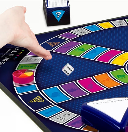 Hasbro Gaming Trivial Pursuit Master Edition Trivia Board Games Includes Electronic Timer, Trivia Games for 2 to 6 Players