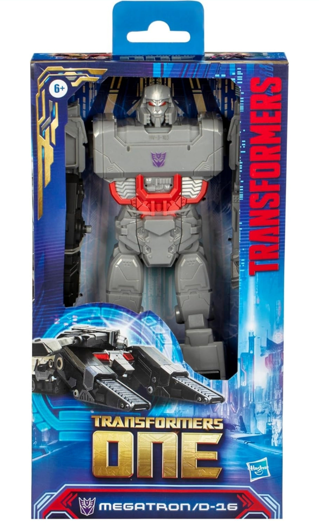 Transformers One Mega Changer Megatron (D-16) 11-Inches Robot Action Figure, Interactive Toys Ages 6 +