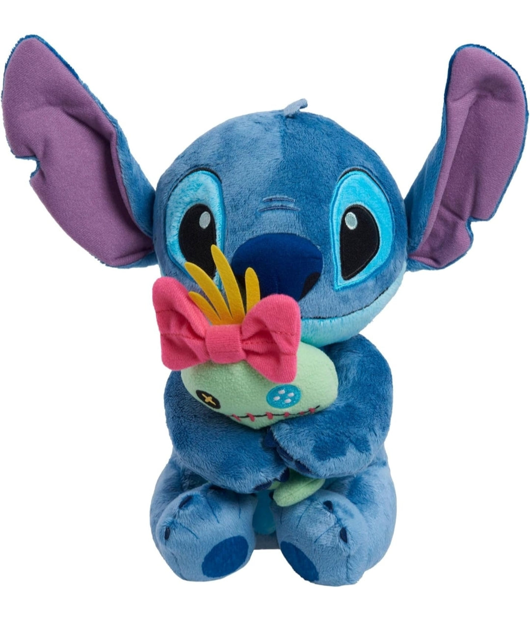 Disney Classics Lil Friends Stitch and Scrump Plush Stuffed Animal, Kids Toys for Ages 2 Up by Just Play