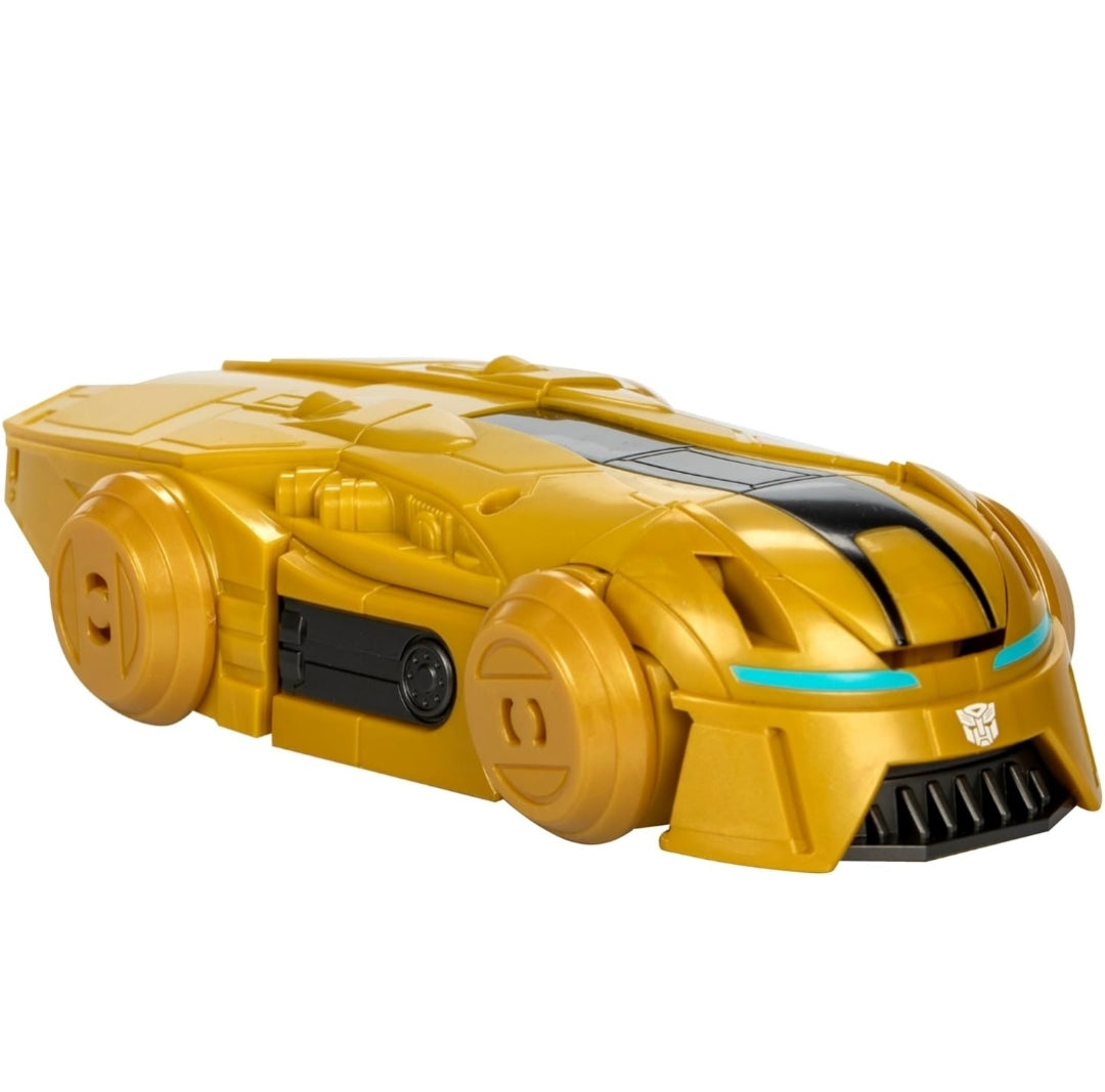 Transformers One Mega Changer Bumblebee (B-127) 11-Inch Robot Action Figure, Interactive Toys for Boys and Girls Ages 6 and Up