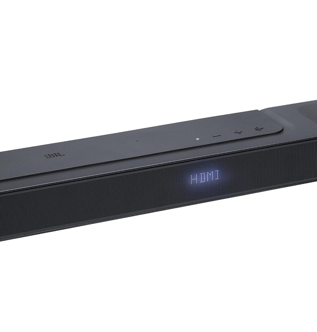 JBL BAR 1000 7.1.4 Soundbar w/ 10 in. Wireless Sub Rear Speakers and AudioQuest Sky 3m HDMI Cable