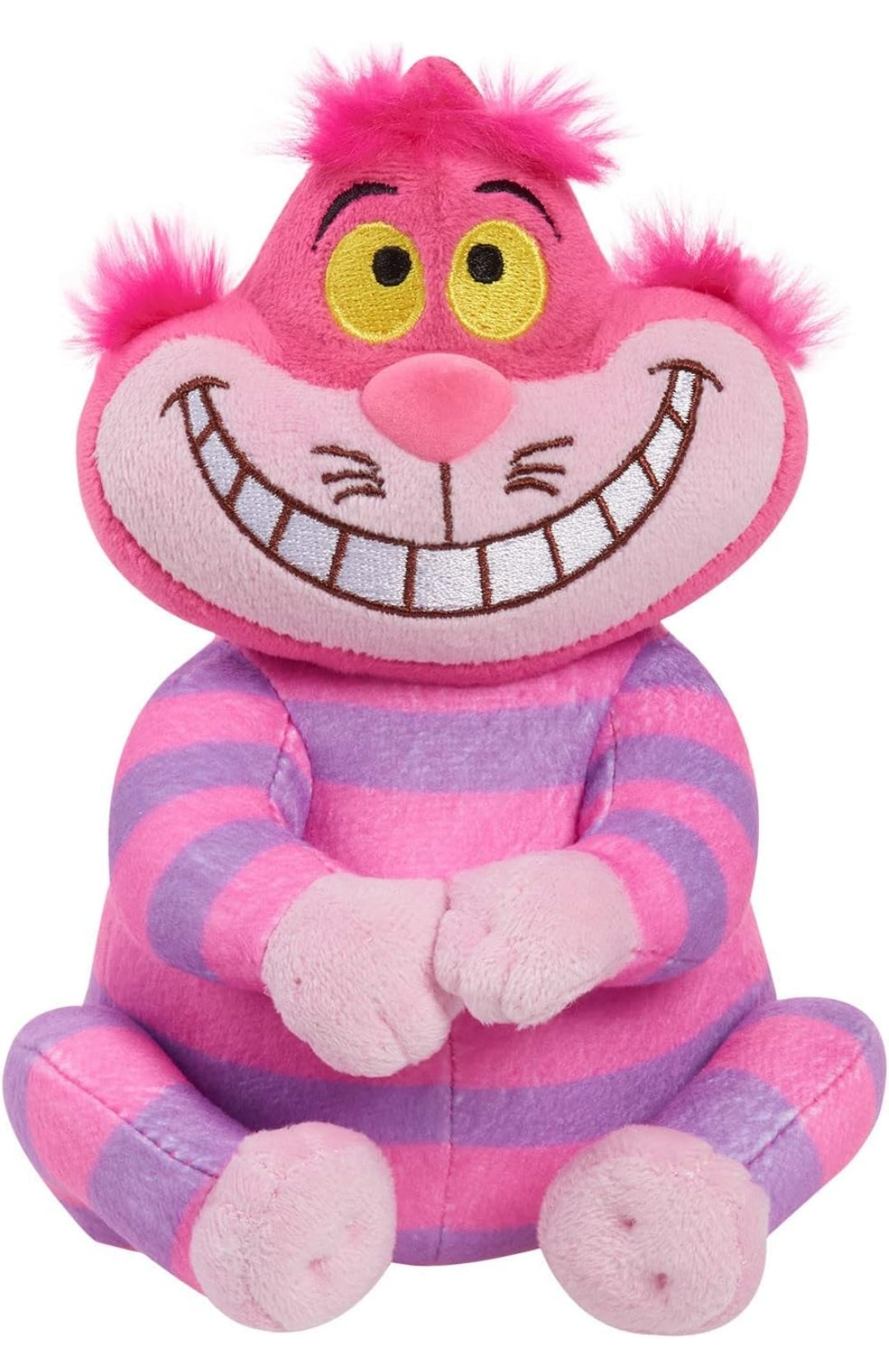 DISNEY CLASSIC Collectible 8.9 Inch Beanbag Plush, Cheshire Cat, Disney's Alice in Wonderland, Stuffed Animal, Kids Toys for Ages 2 Up by Just Play