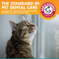 Arm & Hammer for Pets Dental Kit for Cats - 3 Piece Set Includes Toothpaste Fingerbrush Tasty Tuna Flavor(2.5 oz)