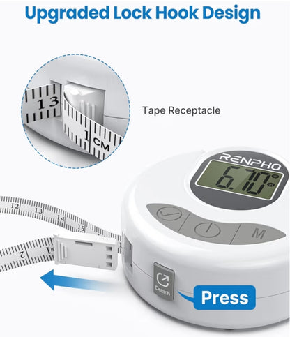 Food Scale with Nutritional Calculator, RENPHO Body Measuring Tape