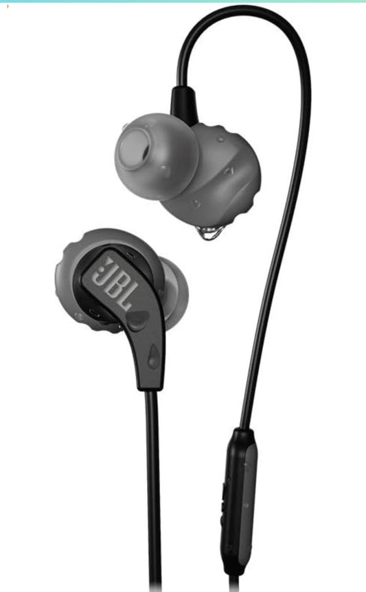 JBL Endurance RUN - Wired Sport In-Ear Headphones - Black
