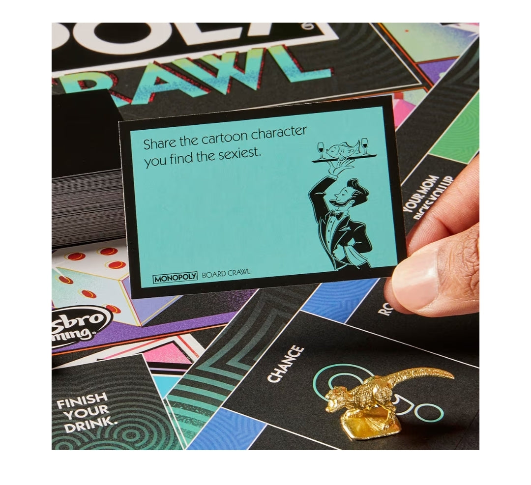 Monopoly Board Crawl Game - Official Monopoly Hilarious Adult Party Games