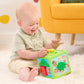 Just Play CoComelon 6-inch Busy Block, Educational and Early Learning Activity Cube, Kids Toys for Ages 06 Month