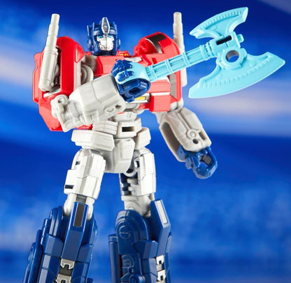 Transformers One Prime Changer Optimus Prime (Orion Pax) 5-Inch Robot Action Figure, Interactive Toys for Boys and Girls Ages 6 and Up