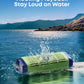 Soundcore Boom 3i by Anker, Rugged Outdoor Speakers, IP68 Waterproof, Floating Playback, Saltwater-Resistant, BassUp 2.0, 50W Portable Speaker, Bluetooth 5.3, 16H, TWS, Kayak/Fishing/Camping-Green