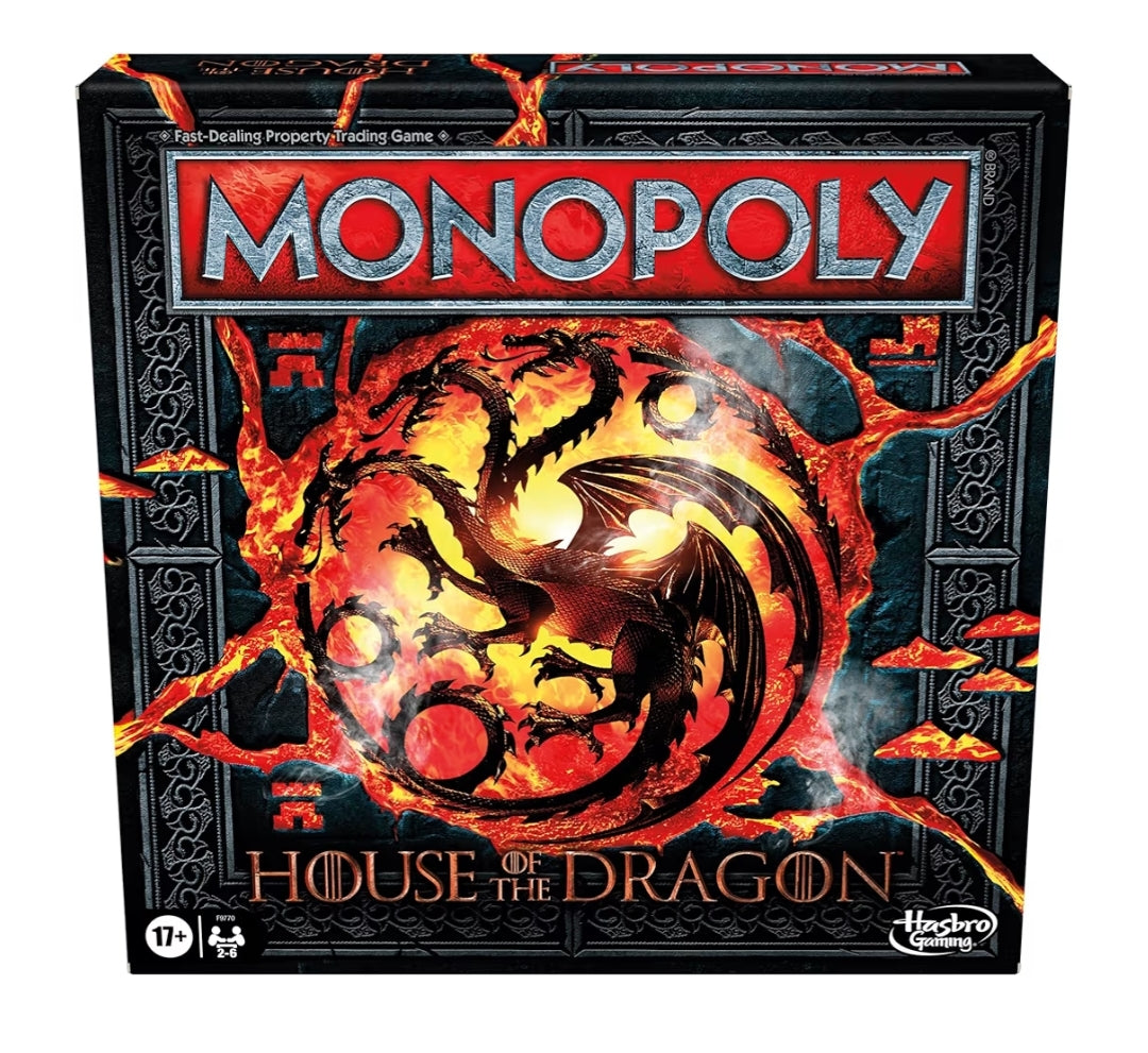 Monopoly House of the Dragon Edition Board Game - Based on the Hit TV Series (Strategy Games)