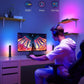 Govee Smart LED Light Bars, Work with Alexa and Google Assistant, RGBICWW WiFi TV Backlights with Scene and Music Modes for Gaming, Pictures, PC, Room Decoration
