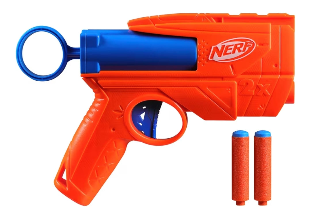 Nerf N Series Ward Blaster, 2 N1 Darts Compatible Only N Series Blasters - Outdoor Games (Ages 8+)