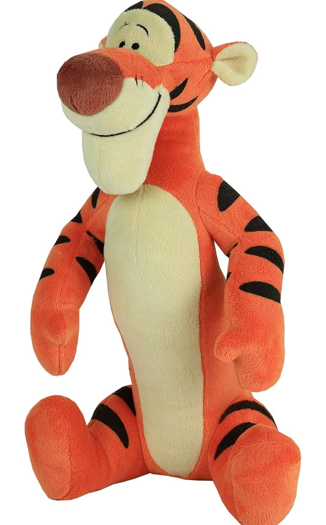 Disney Classics Friends Large 13.5-Inch Plush Tigger from Winnie the Pooh, Stuffed Animal, Tiger, Kids Toys for Ages 2 Up by Just Play