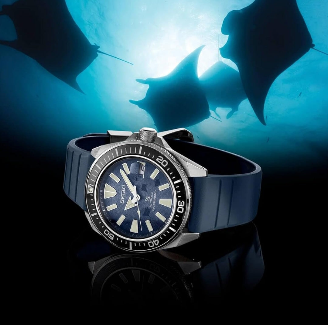 SEIKO Outomatiese Duikhorlosie vir Mans - Prospex Versameling - LumiBrite Wysers, Vergrote Datumkalender - 200M Waterbestand