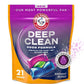 ARM & HAMMER Deep Clean Odor Formula Laundry Detergent Power Paks (21 ct.)