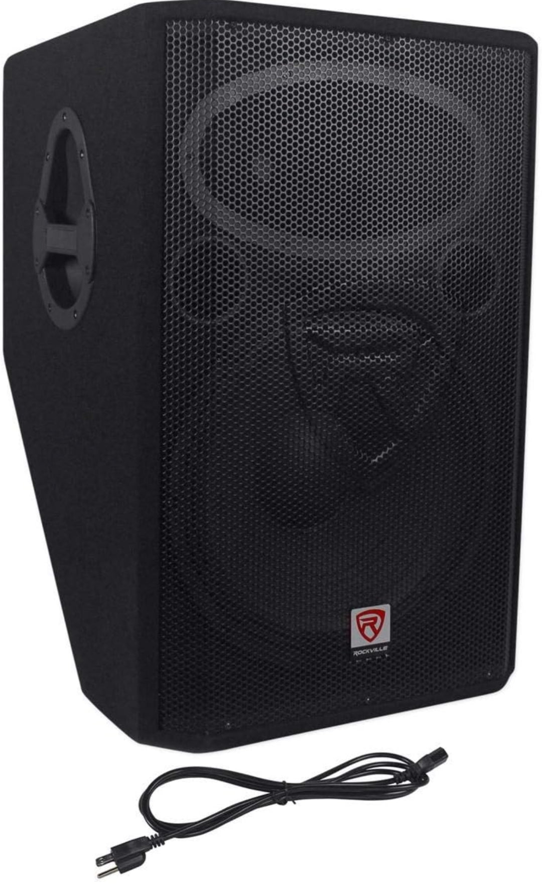 Rockville RSM15A 15" 1400 Watt 2-Way Powered Active Stage Floor Monitor Speaker