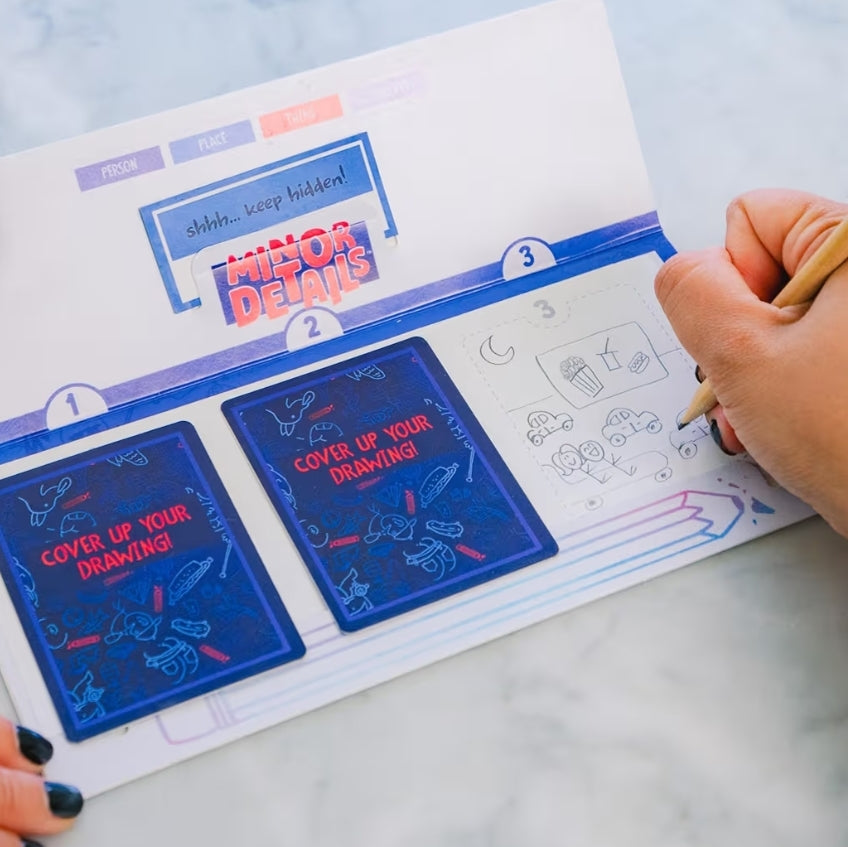 Minor Details Board Game for People Who Can’t Draw (Much)- Fun Drawing Games for Adults and Teens