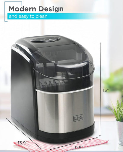 BLACK+DECKER 26 lb. Kapasiteit-ysmaker