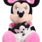 Disney Classics Lil Friends Minnie Mouse and Figaro 16.5" Large Plushie Stuffed Animal - Kids Toys for Ages 2 Up by Just Play