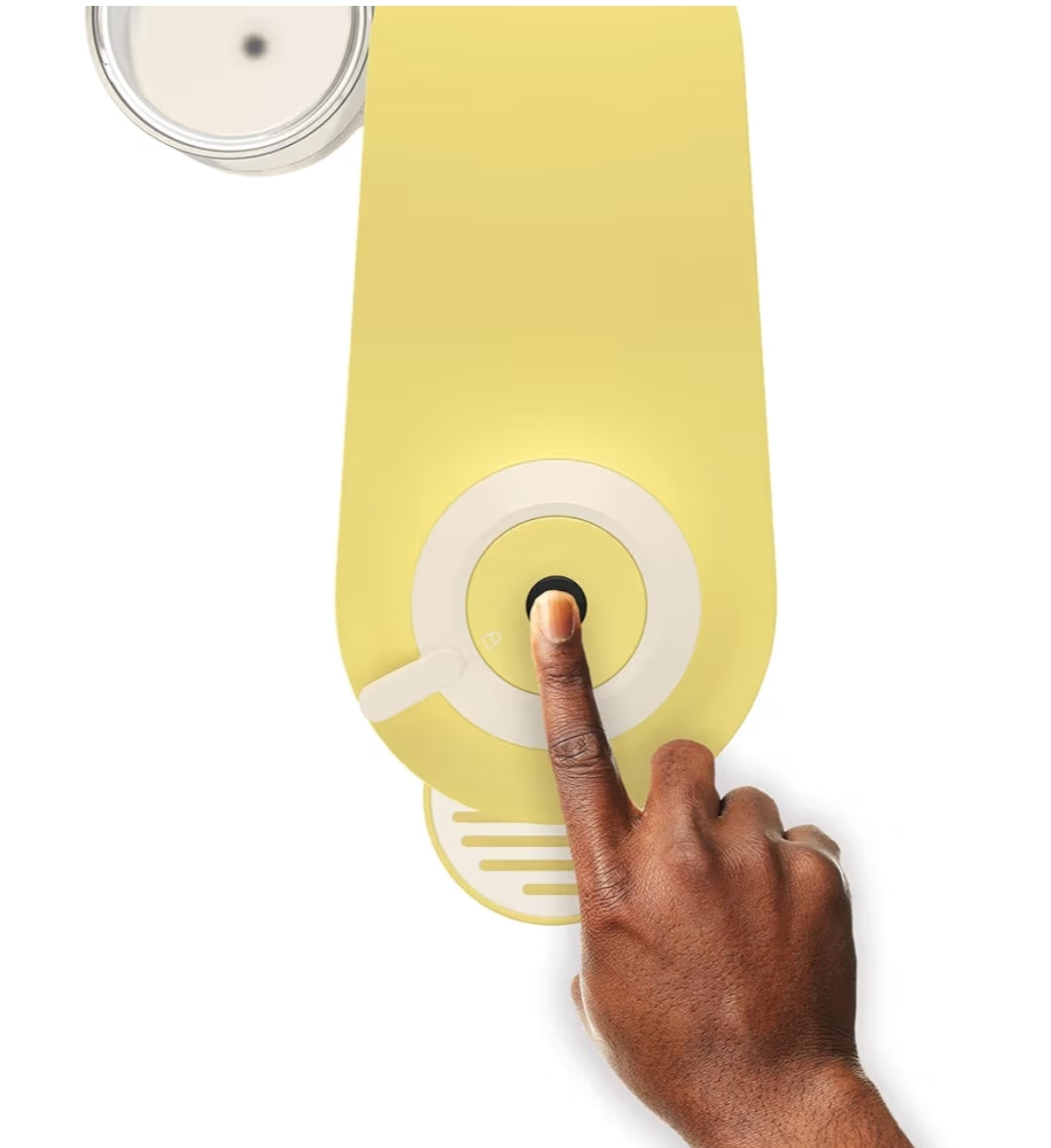 Nespresso De'Longhi Vertuo Pop+ Koffie- en Espressomasjien Beperkte Oplage, deur De'Longhi - Pastelgeel