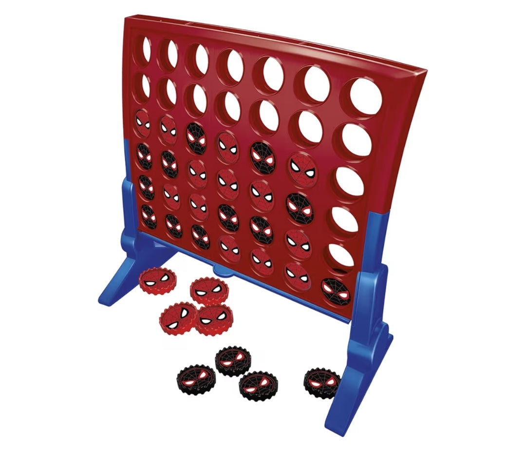 Hasbro Gaming Connect 4 Marvel Spider-Man Edition, Strategy Board Game