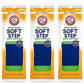 Arm & Hammer Odor Control Soft Step Insoles, Memory Foam for Men & Women w/Fresh Guard Tech - (3 Pack)