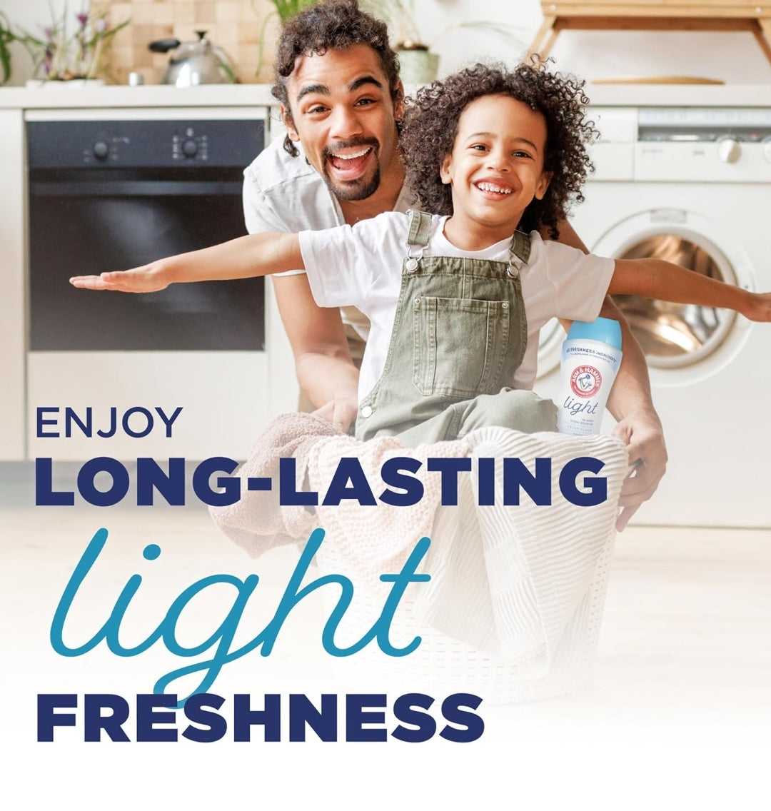 ARM & HAMMER Light In-Wash Scent Booster, Laundry Scent Booster Crisp Clean scent (24 Oz)