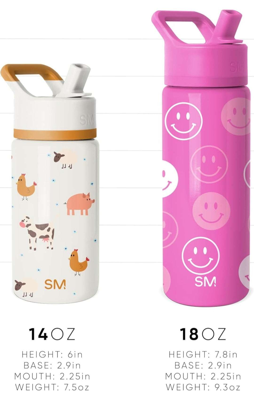 Simple Modern Kids Summit Water Bottle with Straw Lid | Transformers 14oz Stainless Steel Cup Insulated Tumbler for Toddlers, Boys, School | Transformer Block Nation