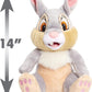 Disney Classics Friends Large 13-Inch Plush Thumper from Disney's Bambi, Stuffed Animal Rabbit, Kids Toys for Ages 2 Up, Amazon Exclusive by Just Play