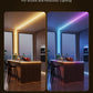 Govee COB LED Strip Light Pro, LED Lights for Bedroom Compatible with Alexa, Google Assistant and Matter, RGBICW Light with Warm White, Smart Strip Light, Color Changing, for Cabinet, 16.4ft