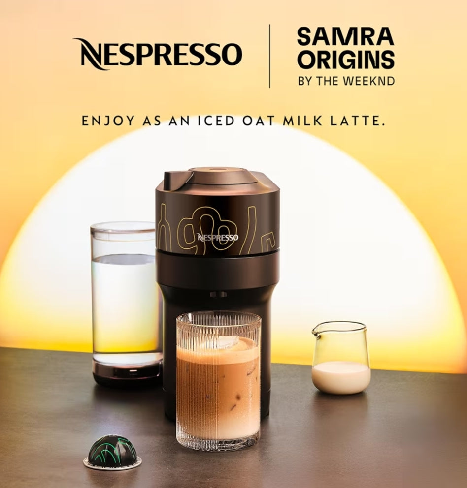Nespresso Vertuo Pop+ Koffie- en Espressomasjien deur De'Longhi, Dubbel Espresso, Liggeroosterde - 20 Kapsules