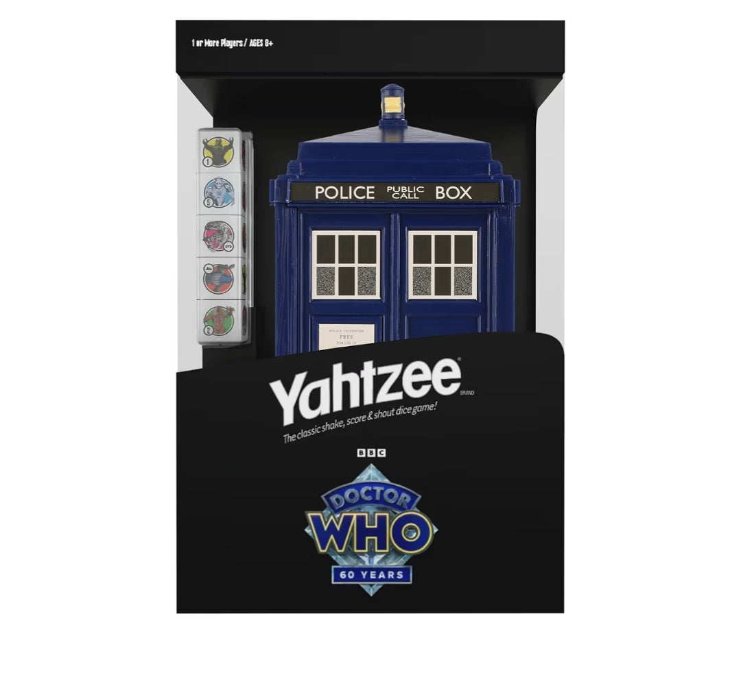 YAHTZEE: Doctor Who TARDIS 60th Anniversary Edition