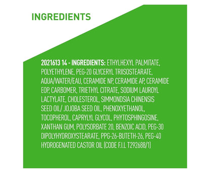 CeraVe Reinigingsbalsem-grimeringverwyderaar, Waterdigte Grimeringverwyderaar met Seramiede & Plantgebaseerde Jojoba-olie om te Voed & te Hidreer (1.3 Oz)