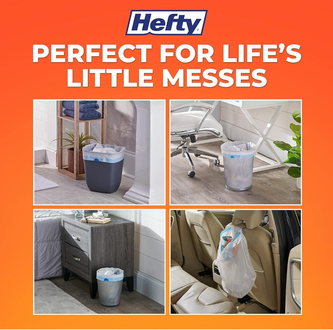 Hefty Small Trash Bags, Fabuloso Scent - 4 Gallon (34 CT)