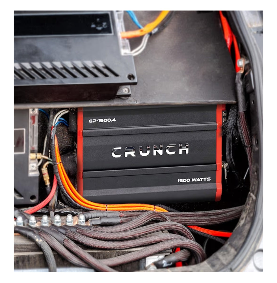 Crunch Ground Pounder GP-1500.4 1500 Watt 4-kanaal versterker - NUUT