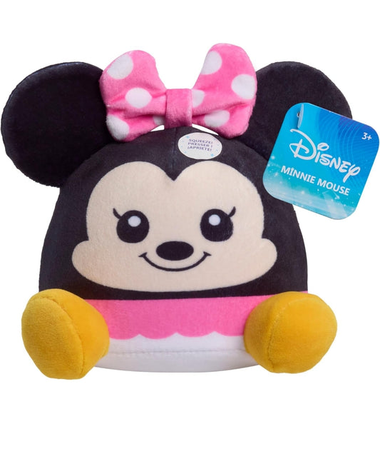 Disney Classics Minnie Mouse Verswaarde Klein Plaasdier 5" Stoffasie, Vakansie Kerskous Opstoppers, Geskenke, Presente - Kinderspeelgoed
