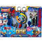 Transformers One Robot Battlers Action Figure 2-Pack, 4.5" Optimus Prime (Orien Pax), 4.5" Megatron (D-16), Interactive Toys Ages 6 +