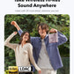 Soundcore Motion X500 Portable Bluetooth Speaker, Wireless Speaker with Immersive Spatial Audio, Wireless Hi-Res Sound with 3X Detail, 3-Channel Audio, and an Upward Firing Driver with Ambient Light
