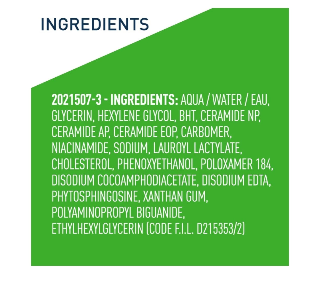 CeraVe Micellêre Water, Hidrerende Gesigsreiniger & Ooggrimeringverwyderaar met Niasinamied, Seramiede & Gliserien, Geurvry (10 Oz)