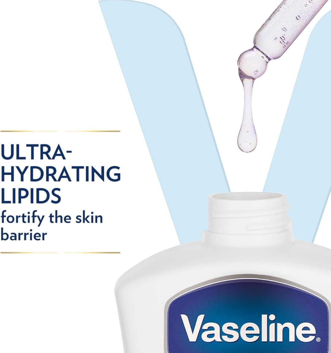 Vaseline Intensive Care Body Lotion Advanced Repair Unscented for Dry Skin Lotion Made with Ultra-Hydrating Lipids and Vaseline Jelly That Repairs Extremely Dry Skin 20.3 oz