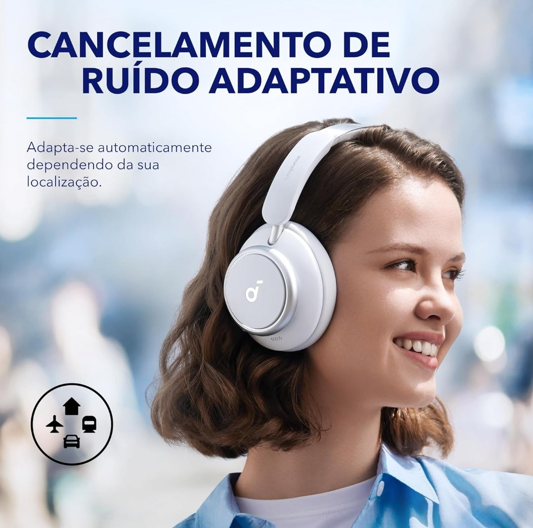 Soundcore by Anker Space Q45 Adaptive Active Noise Cancelling Headphones, Reduce Noise by Up to 98%, 50H Playtime, App Control, LDAC Hi-Res Wireless Audio, Comfortable Fit, Clear Calls, Bluetooth 5.3